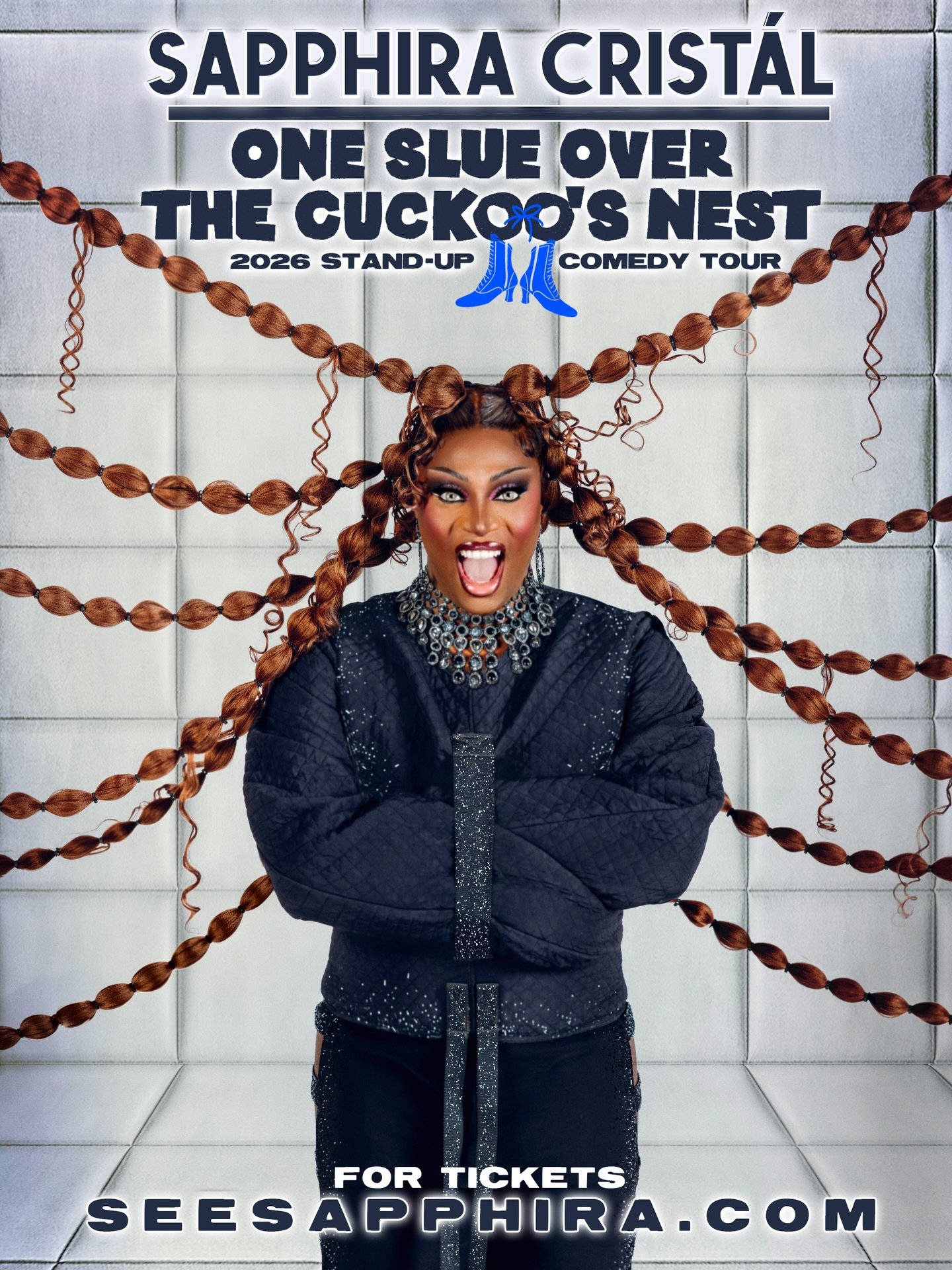 OMG thank you all so much!!

I cant wait to see you all, when I break free, at my new stand-up show ONE SLUE OVER THE CUCKOO&rsquo;S NEST coming soon to a city near you!

get your tickets today at seesapphira (link in bio)!