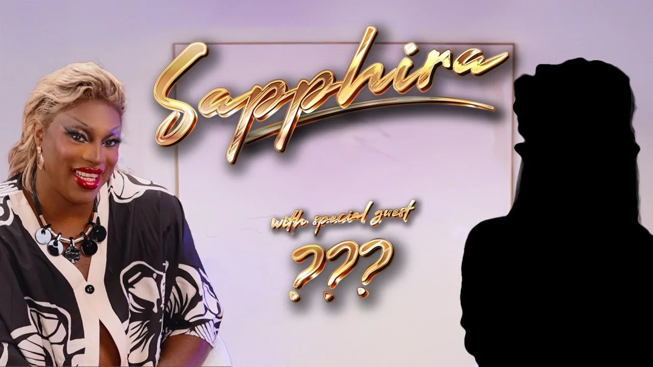 Can you guess who&rsquo;s my first very special guest on my new podcast SAPPHIRA?

Be sure to tune in TOMORROW on all streaming platforms to find out!