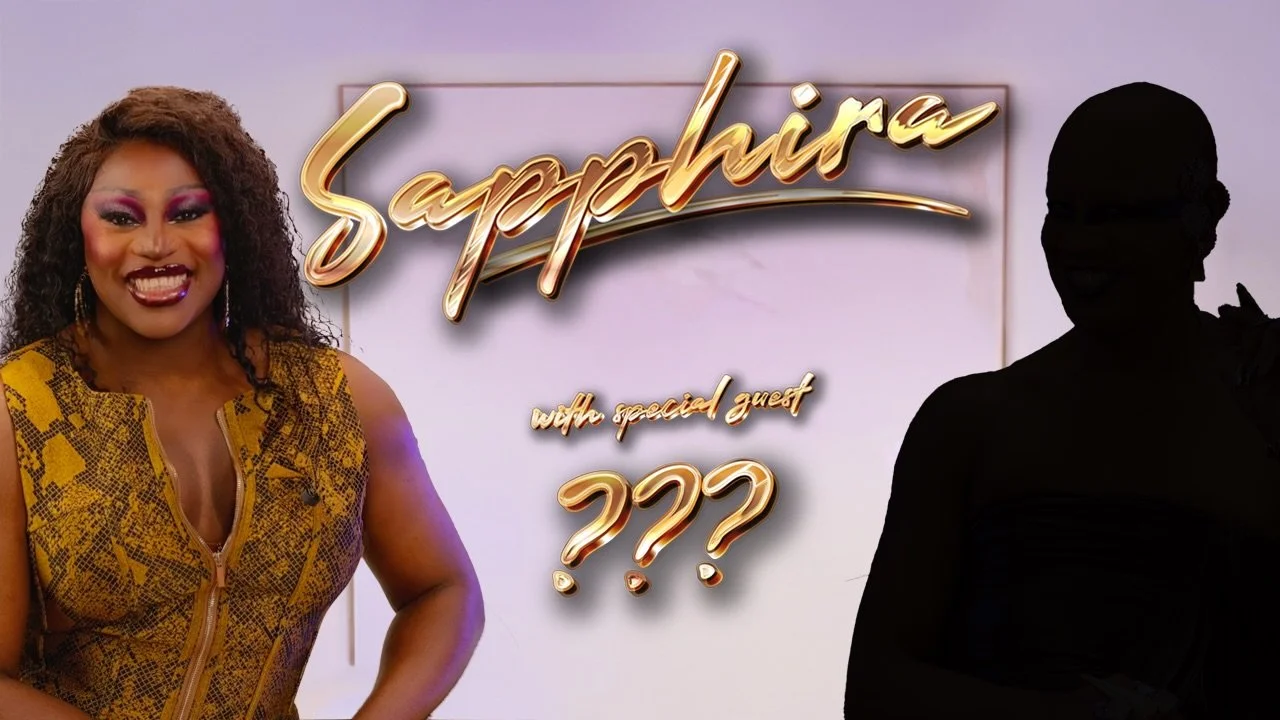 Ding dong! Din da da!

Can you guess who&rsquo;s stopping by @sapphirapodcast this week?? Tune in and listen on Tuesday to find out!