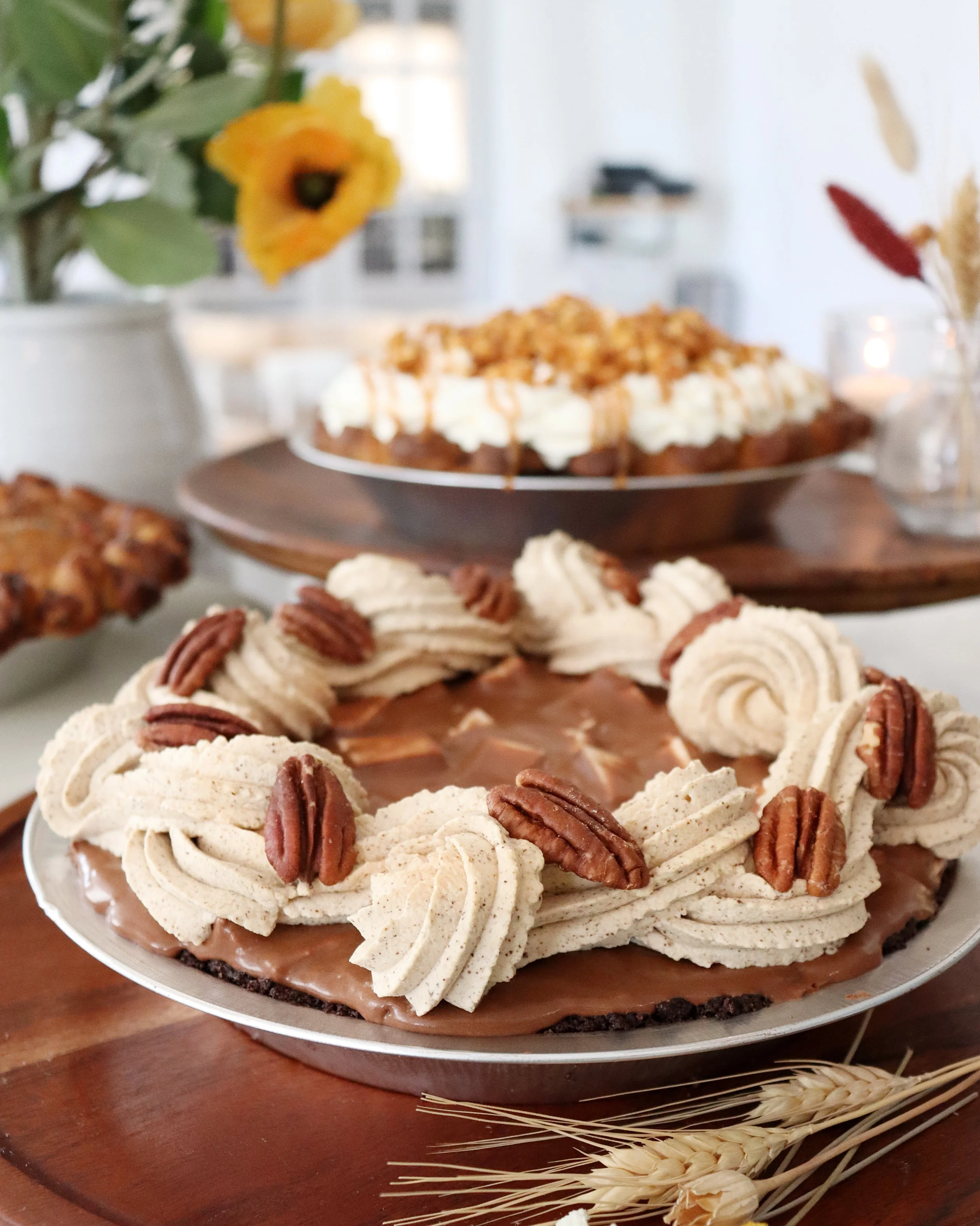 Rocky Road Silk Pie