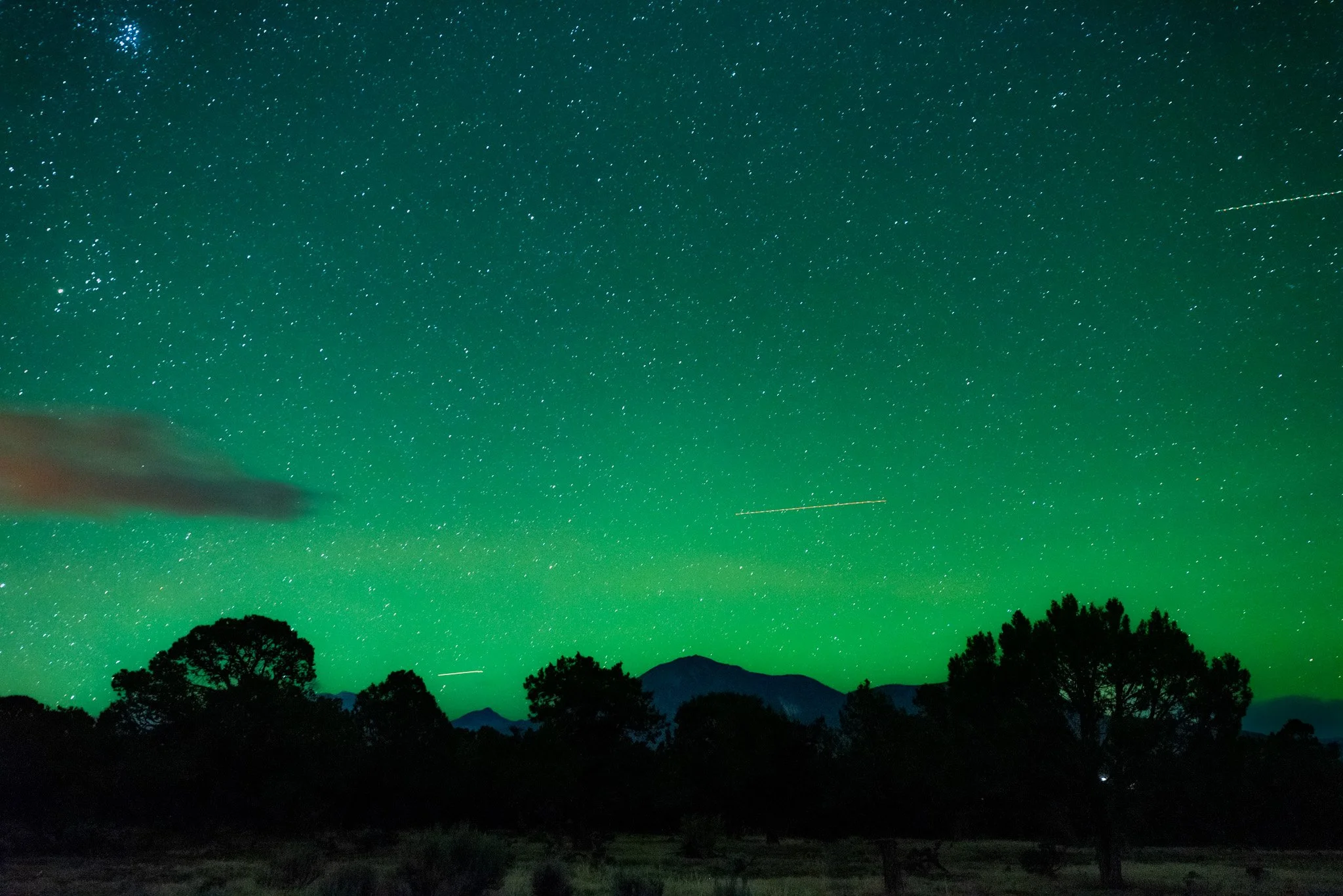 Neon Green Airglow