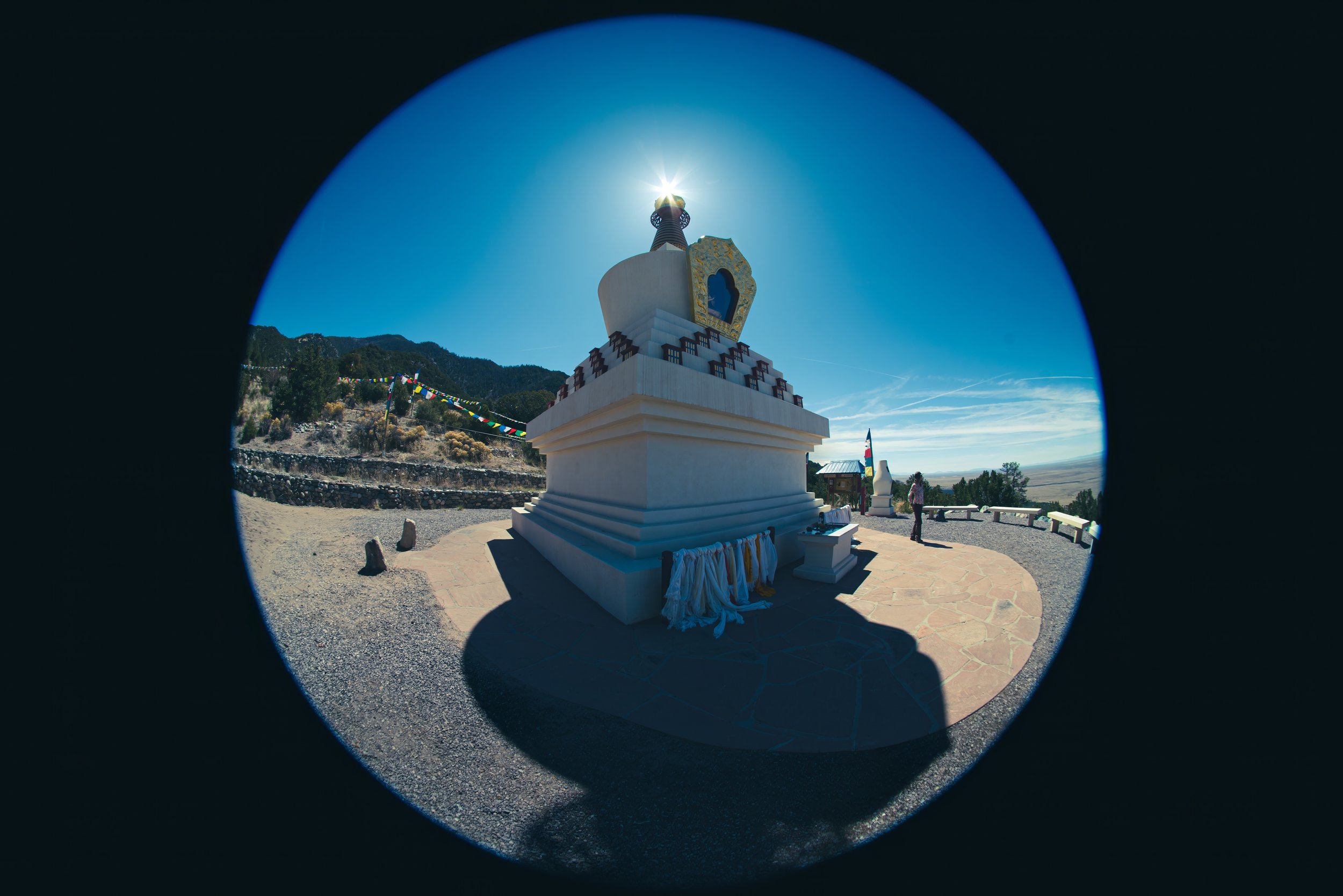 Tashi Gomang Stupa - 84000 doors to enlightment.