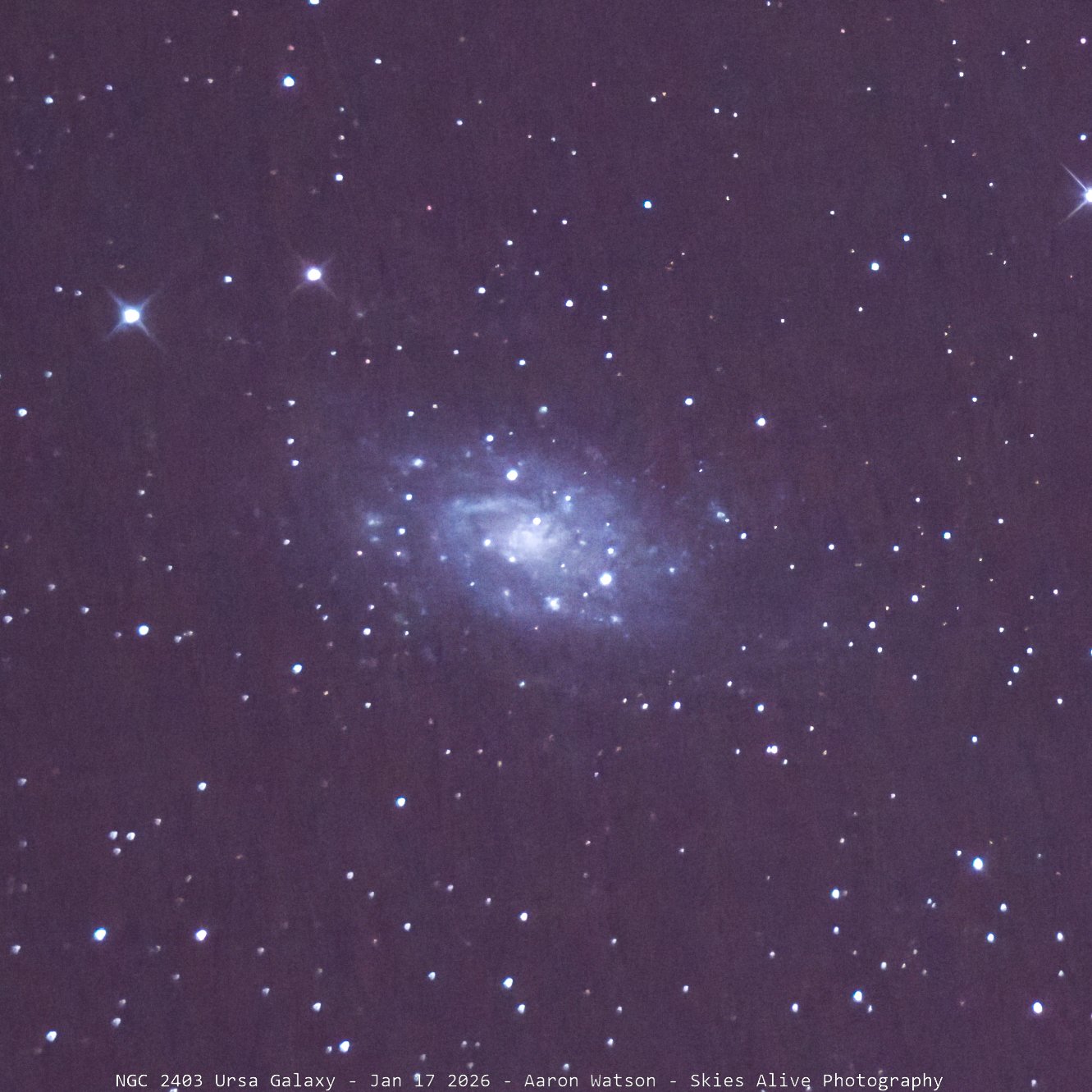 NGC 2403 Ursa Galaxy