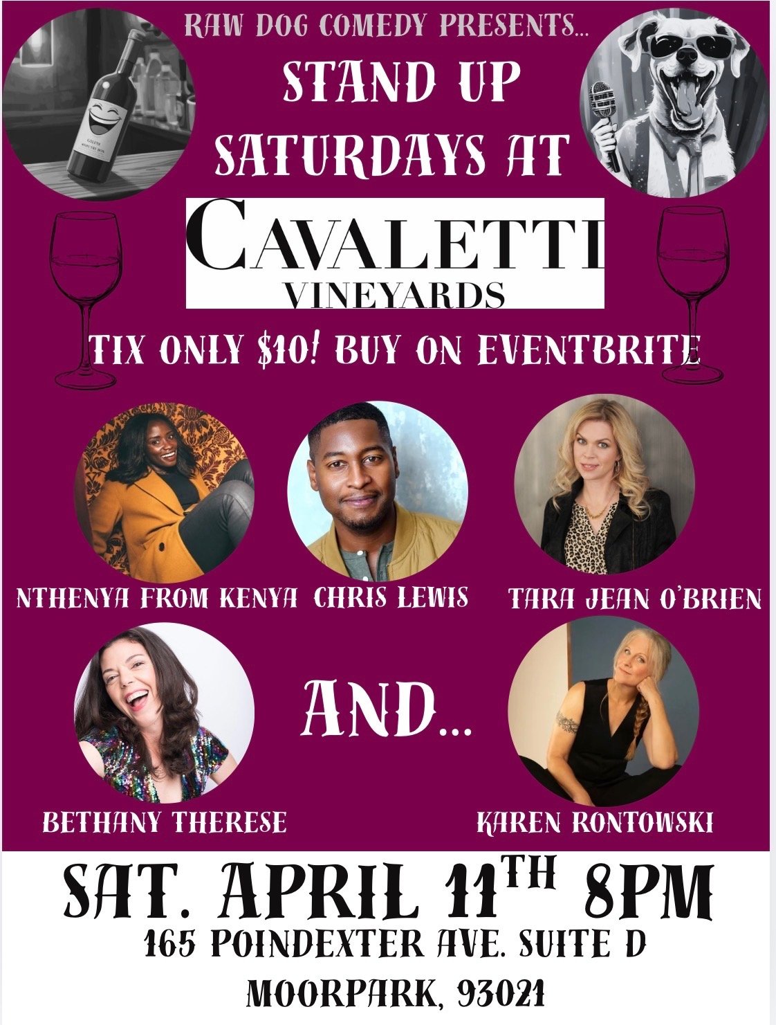 Standup Saturdays at Cavaletti Vineyards