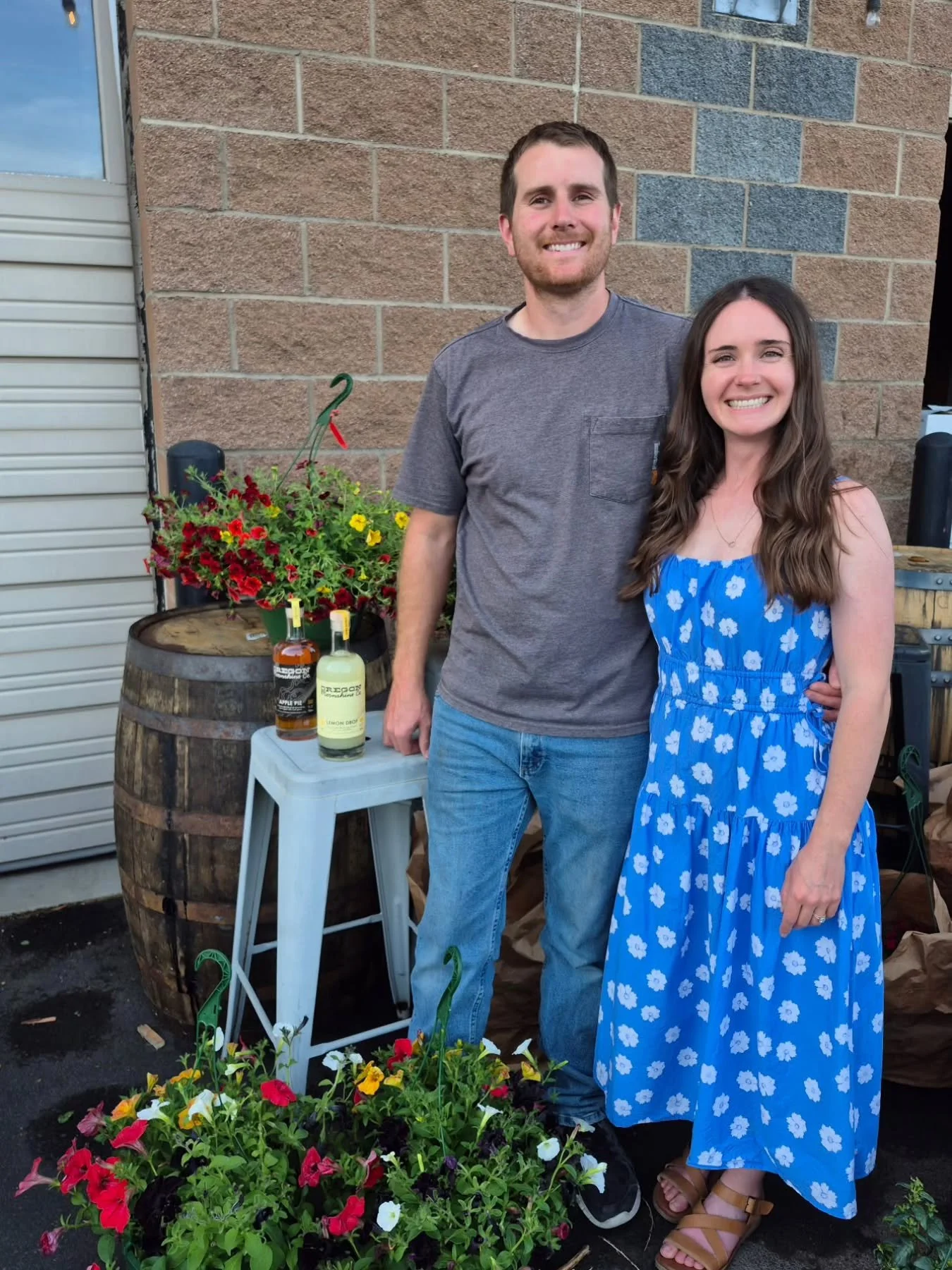 Happy Mother's Day! Treat your mom to a bottle of Lemon Drop and a flower basket! Free flower basket with purchase of a bottle of moonshine at New Basin Distillery while supplies last.