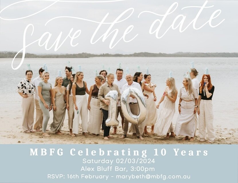 We are turning 1️⃣0️⃣. We would love to celebrate with everyone on Saturday the 2nd of March from 3pm at Alex Bluff Bar. 🥳 

~ FREE food
~ FREE drinks
~ FREE kids entertainment 
~ FREE goodie bags for the whole family

What to join the fun? RSVP by 