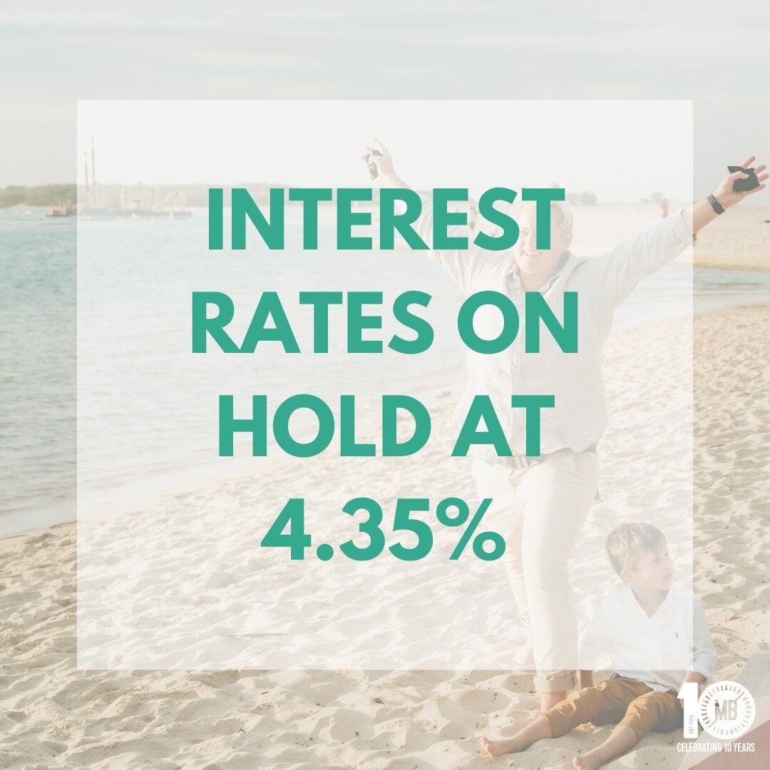 We can all take a sigh of relief as the Reserve Bank of Australia (RBA) just announced its first interest rate call of the year by keeping the cash rate on hold at 4.35%🙌🎉