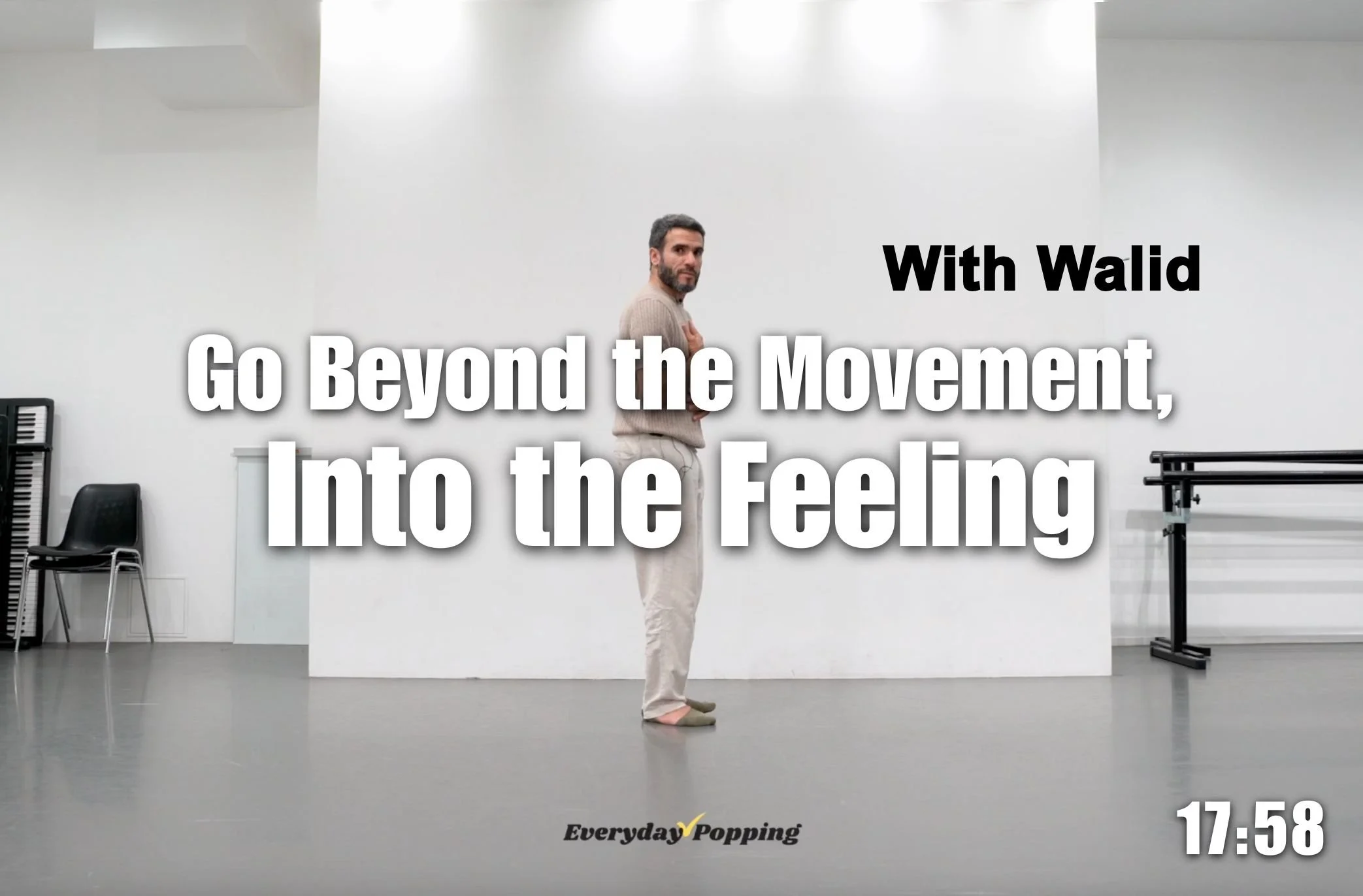 Go Beyond the Movement, Into the Feeling with Walid