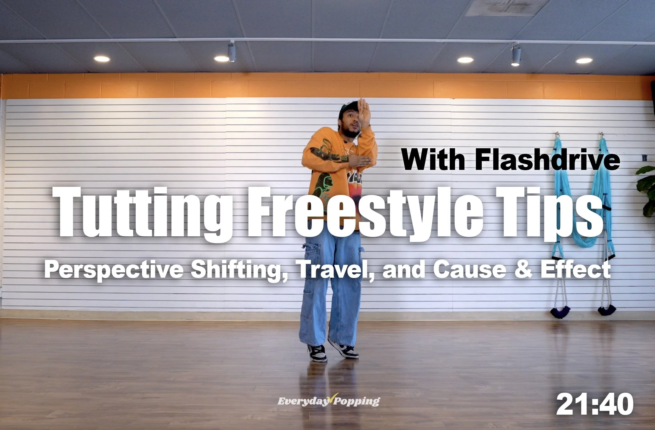 Tutting Freestyle Tips with Flashdrive: Perspective Shifting, Travel, and Cause & Effect