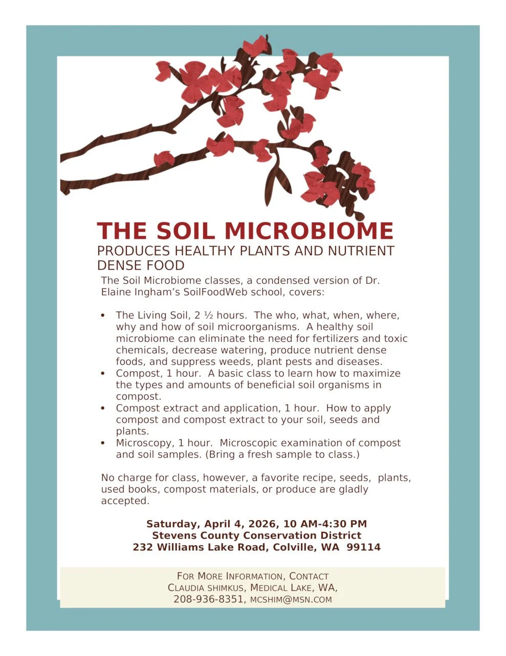 Soil Microbiome Class: The Soil Microbiome