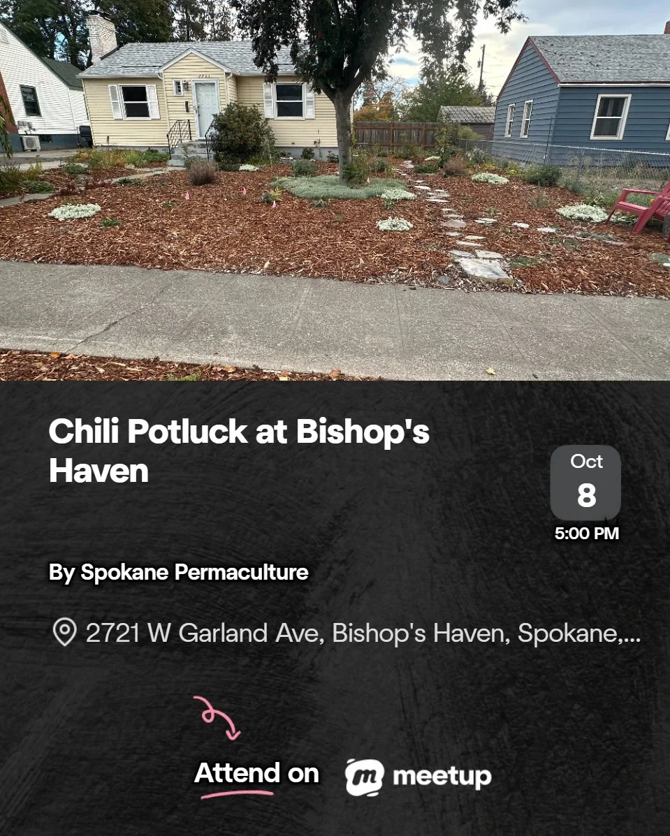Chili Potluck for Spokane Permaculture Meetup