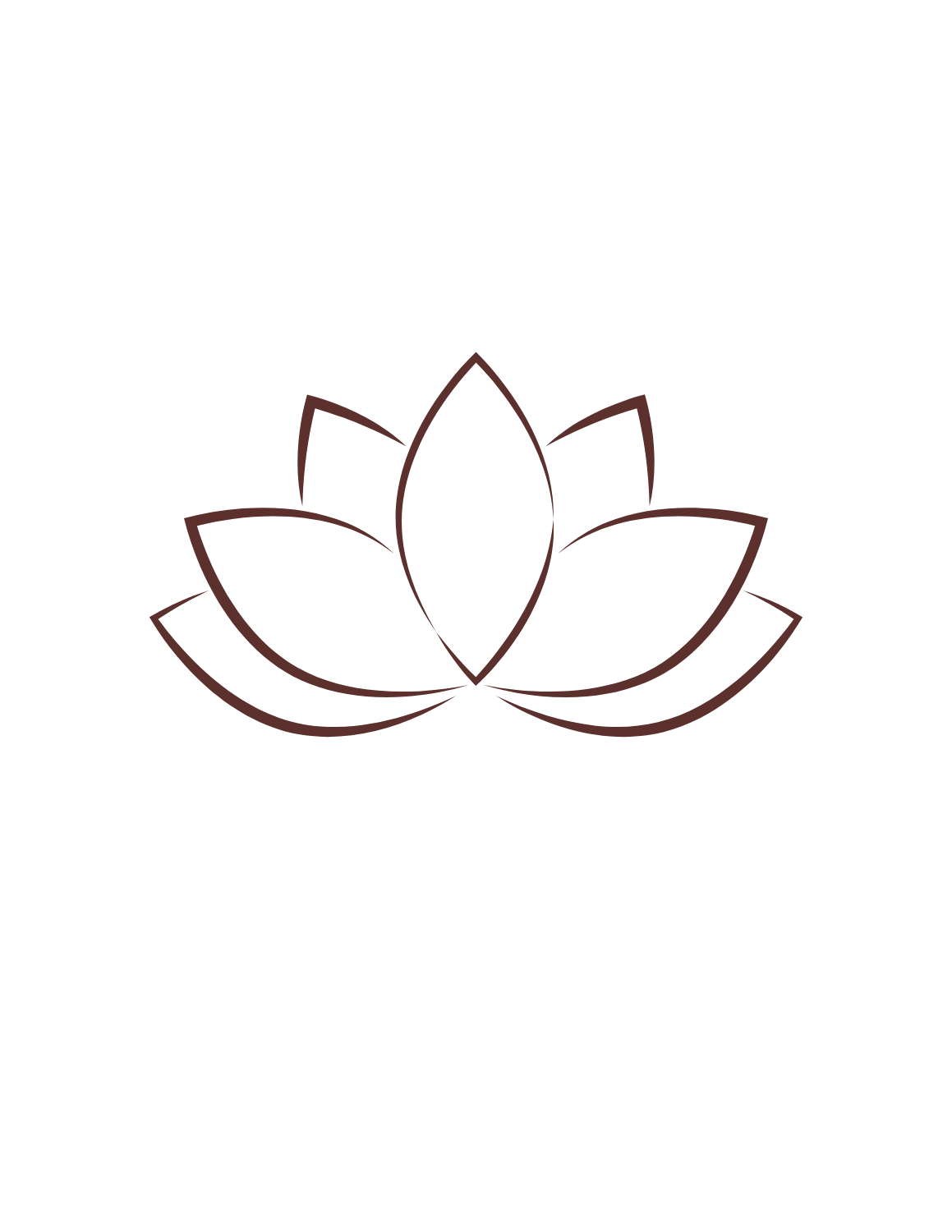 Image of a lotus flower icon.