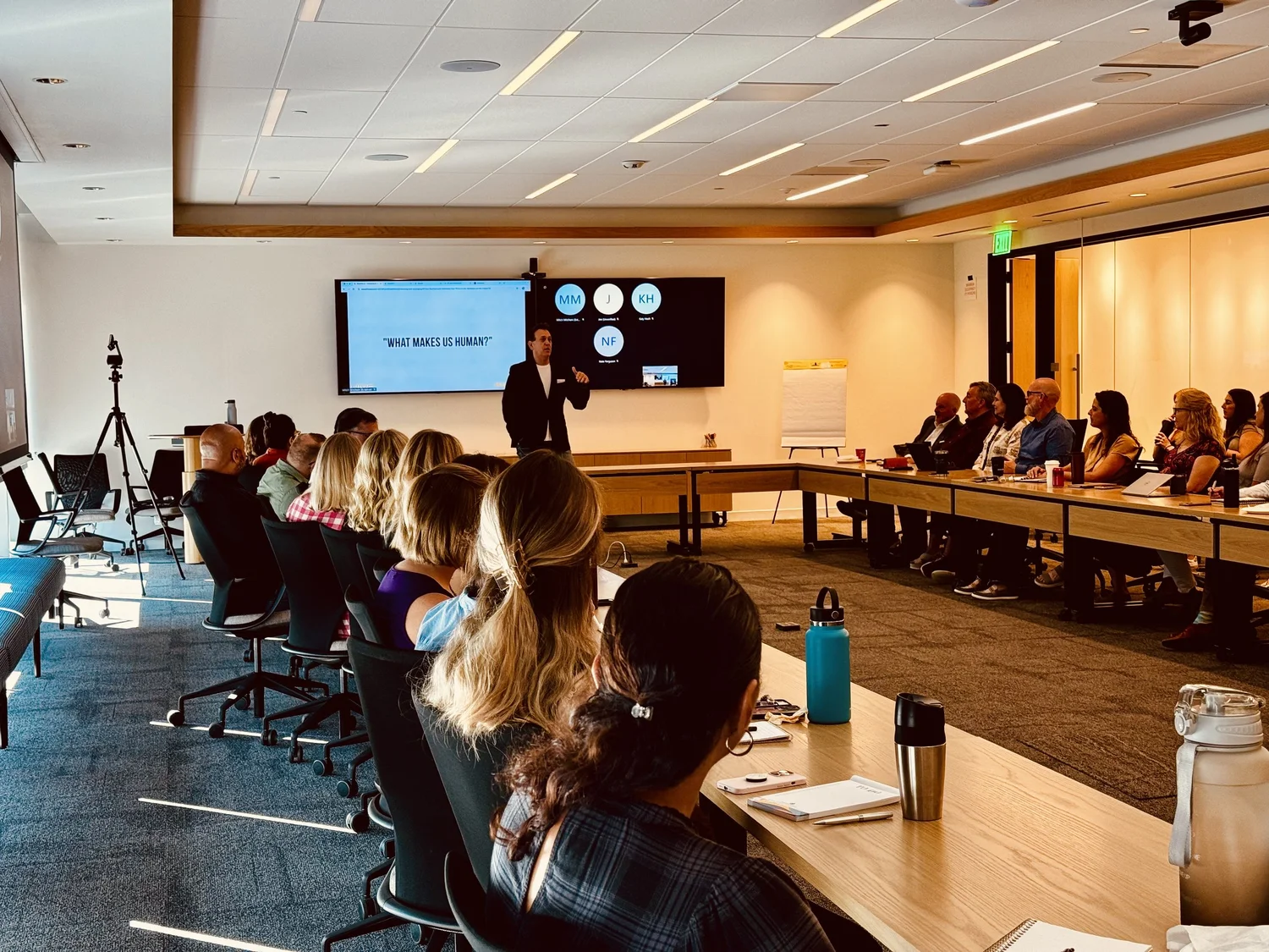 A HIVE enterprise workforce development session in progress