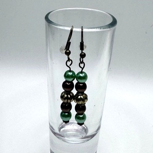 Dangle+earring+with+green%2C+brown%2C+and+gold+accent+beads+2.jpg