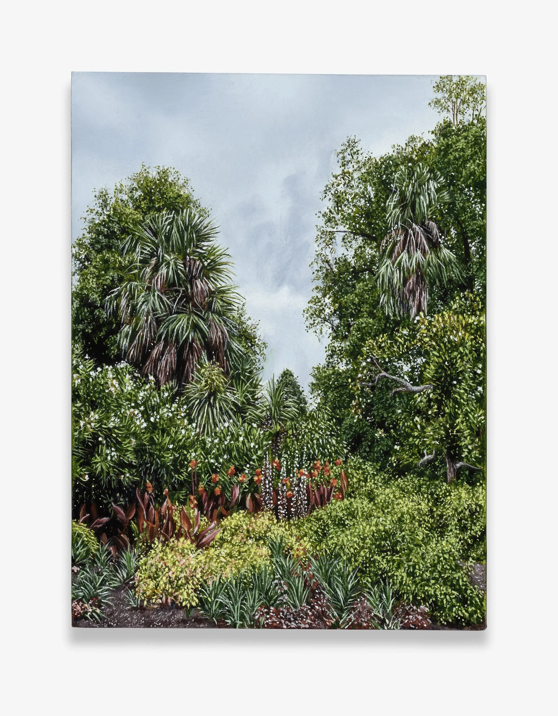 Labyrinth (2024) oil on wood panel, 8 x 6cm