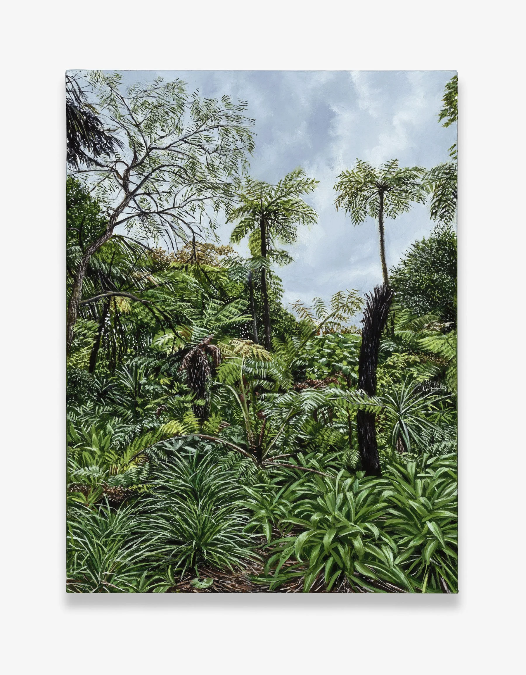 Pulse (2025) oil on wood panel, 8 x 6cm