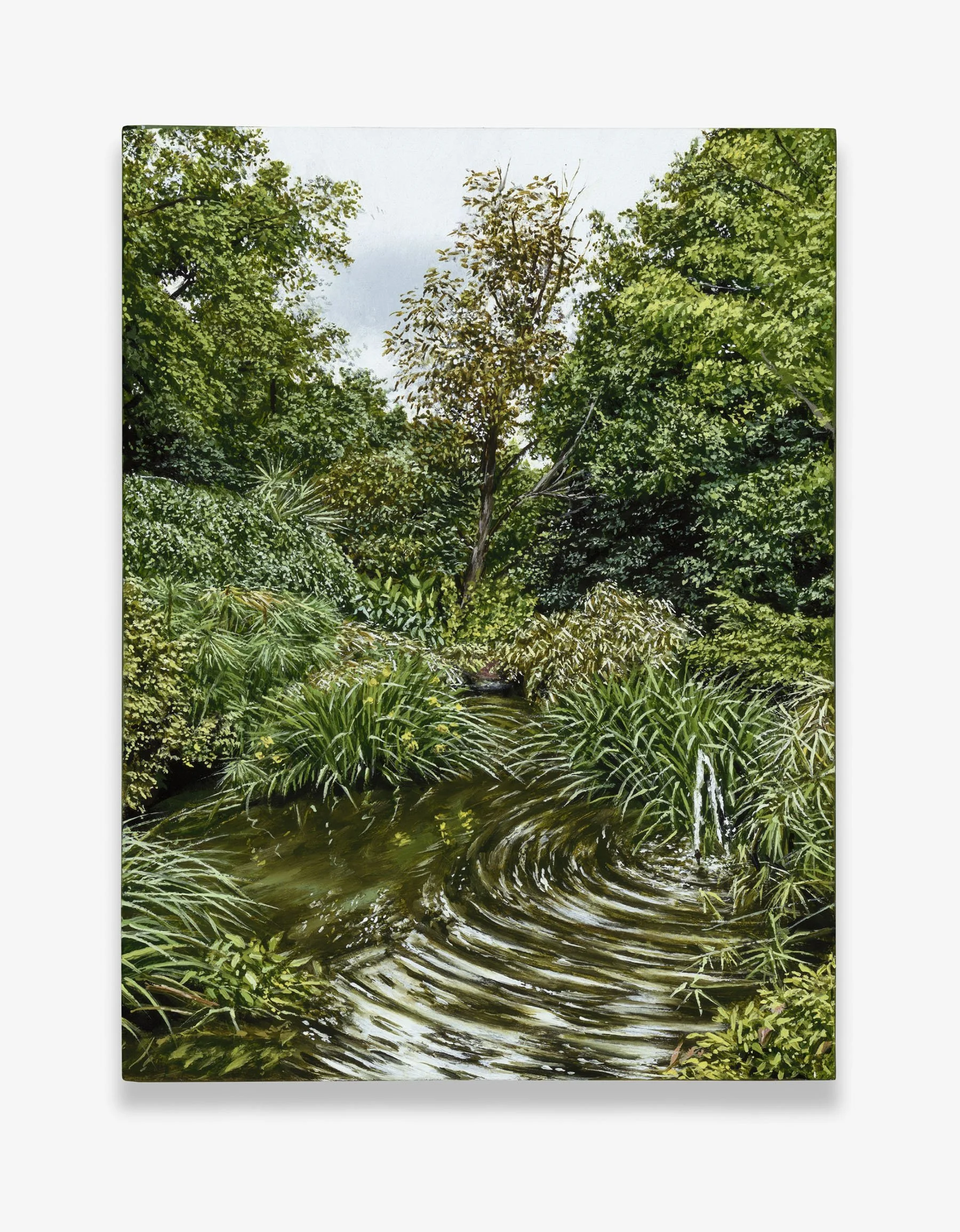 Glow (2025) oil on wood panel, 8 x 6cm