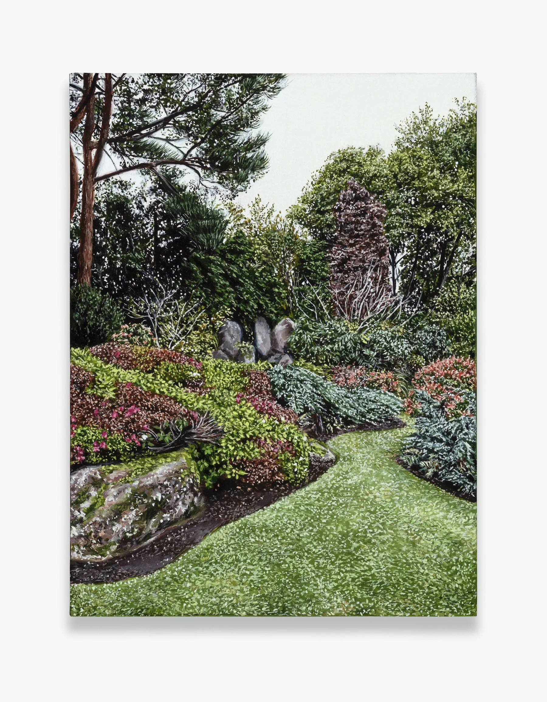 Zen (2024) oil on wood panel, 8 x 6cm