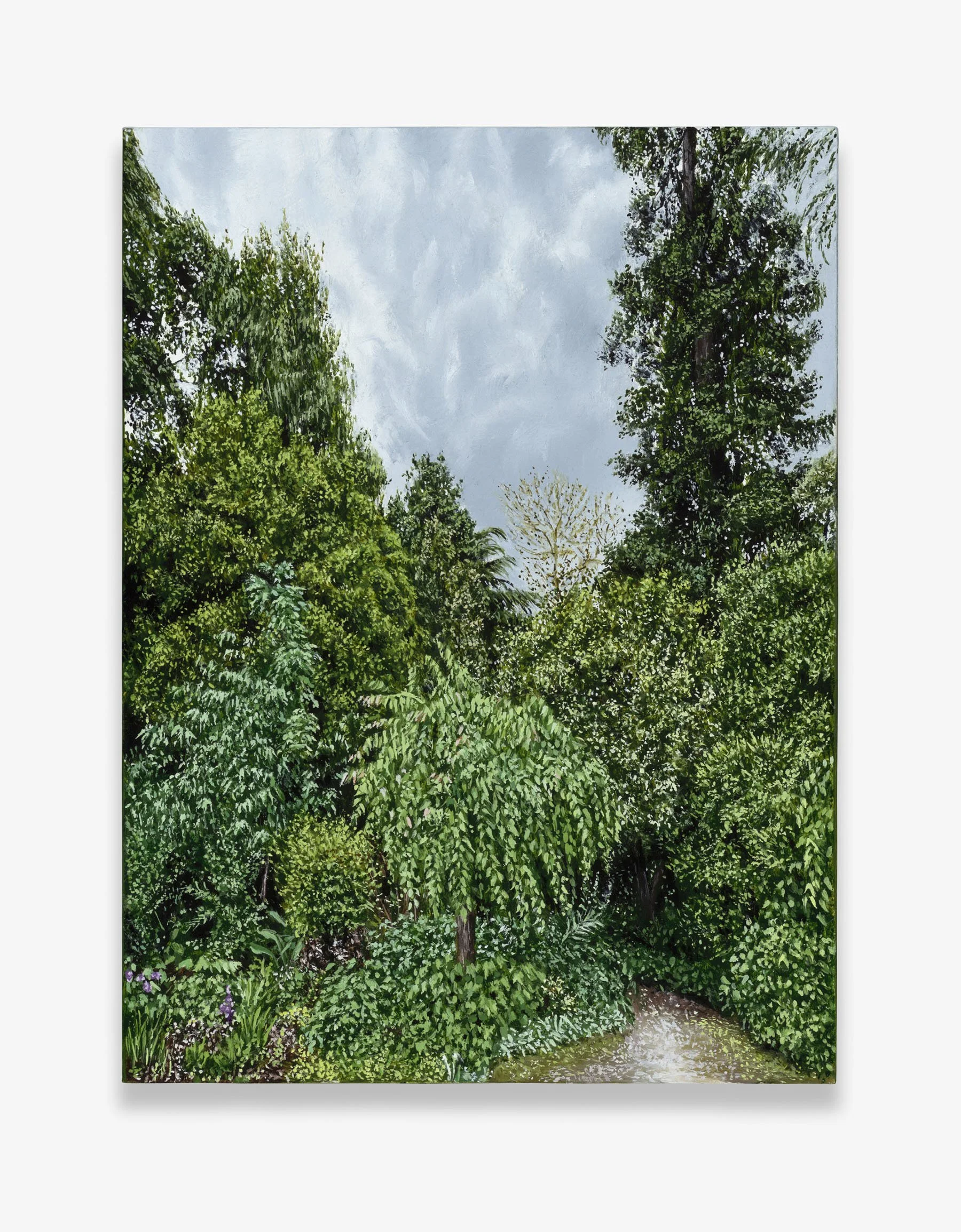 Echo (2024) oil on wood panel, 8 x 6cm