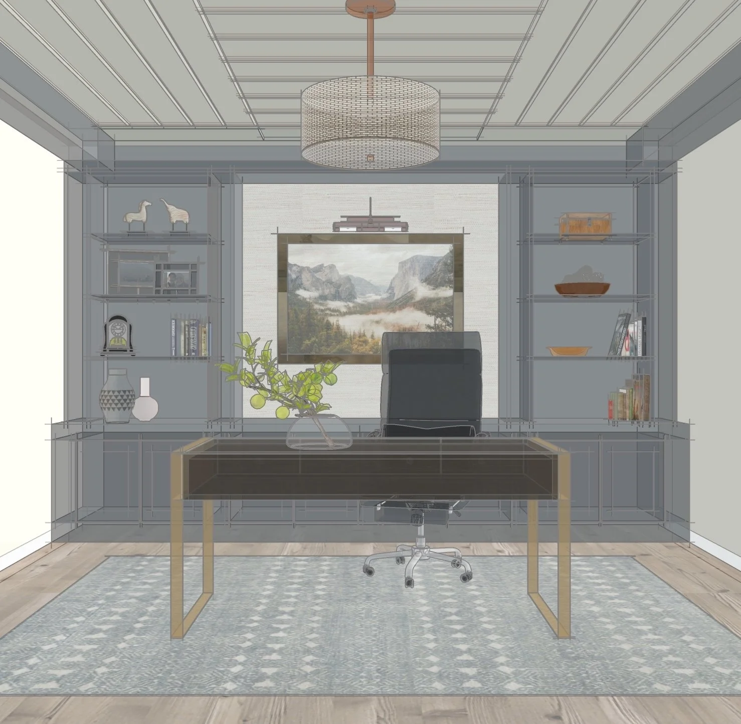 Draw a floor plan in SketchUp. Course for beginners and intermediate ...
