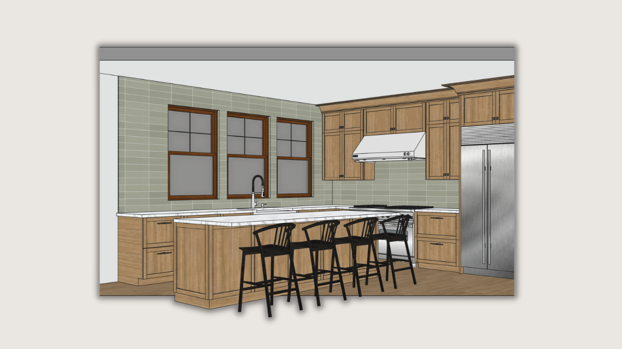 Draw a floor plan in SketchUp. Course for beginners and intermediate ...