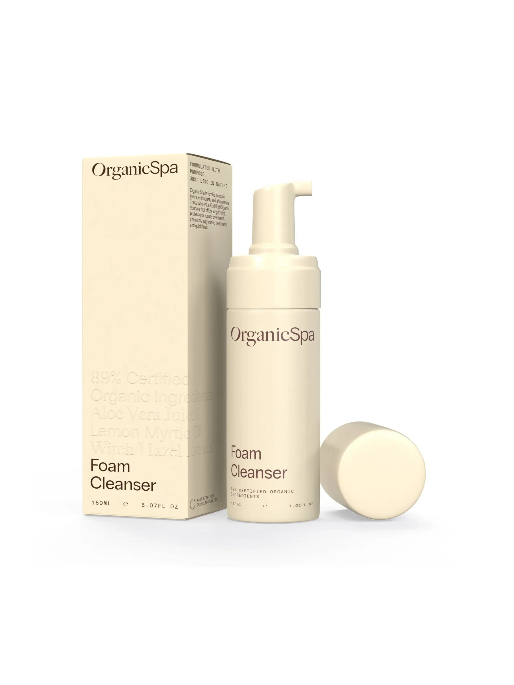 Organic Spa Foam Cleanser