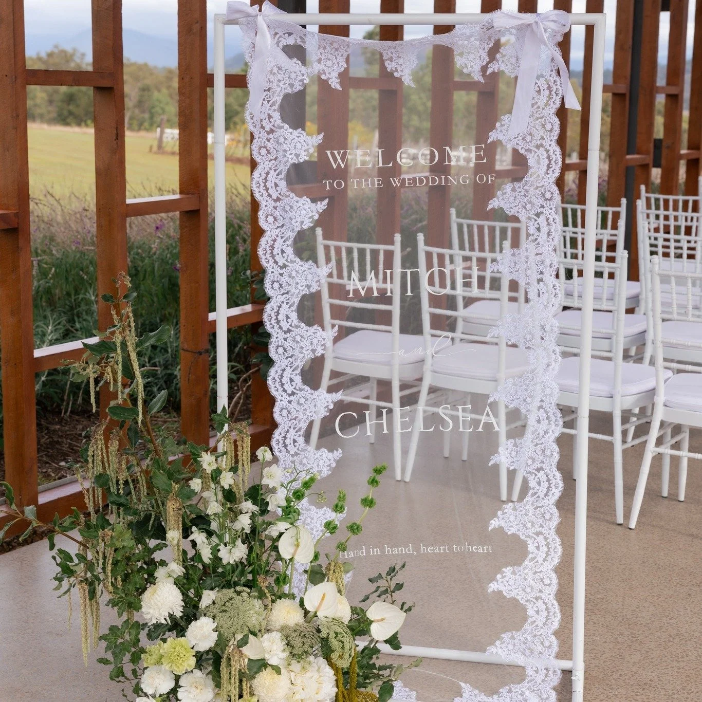 All the details for Chelsea &amp; Mitch at the stunning Kooroomba Lavender Farm!

Photographer @figtreepictures 
Venue @kooroomba_lavender_farm 
Celebrant @i.am.celebrantsam 
Makeup @milanah_beauty 
Hair @manebeautybar_ 
Entertainment @djteganwalker.