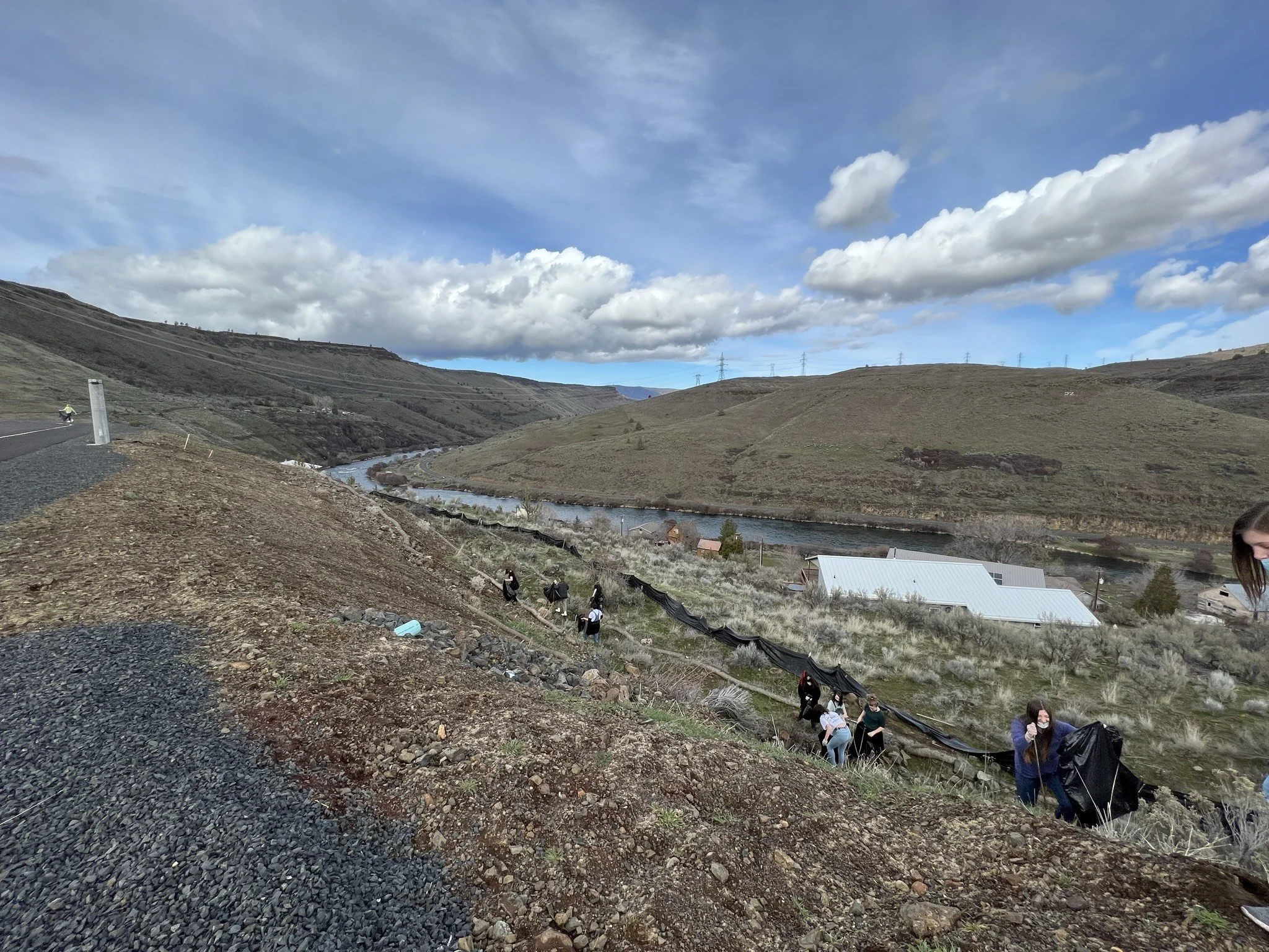 South Wasco County Middle School Volunteer Work
