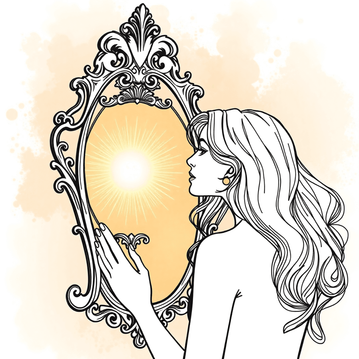 The Moment She Saw Her Sacred Authenticity Reflected Back