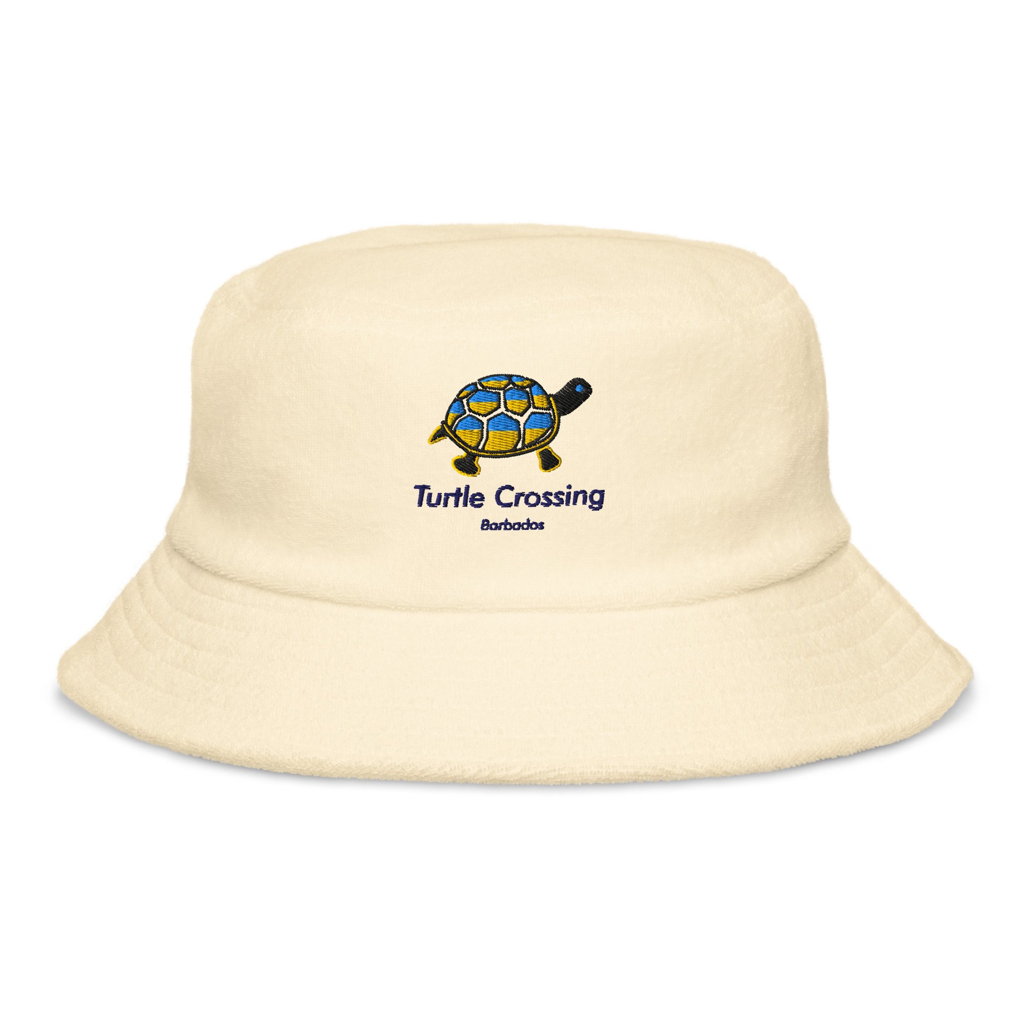 unstructured-terry-cloth-bucket-hat-light-yellow-front-68626eb7e6008.jpg