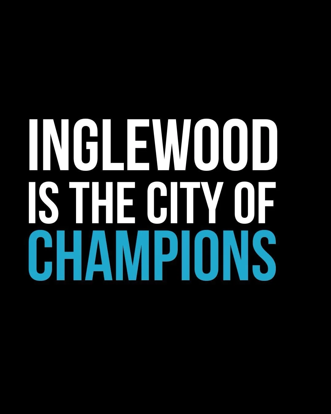 Inglewood didn&rsquo;t become the City of Champions overnight.

For decades, the City of Inglewood Recreation &amp; Community Services Department has recognized local athletes whose accomplishments reached the highest levels of sport. 

The Inglewood