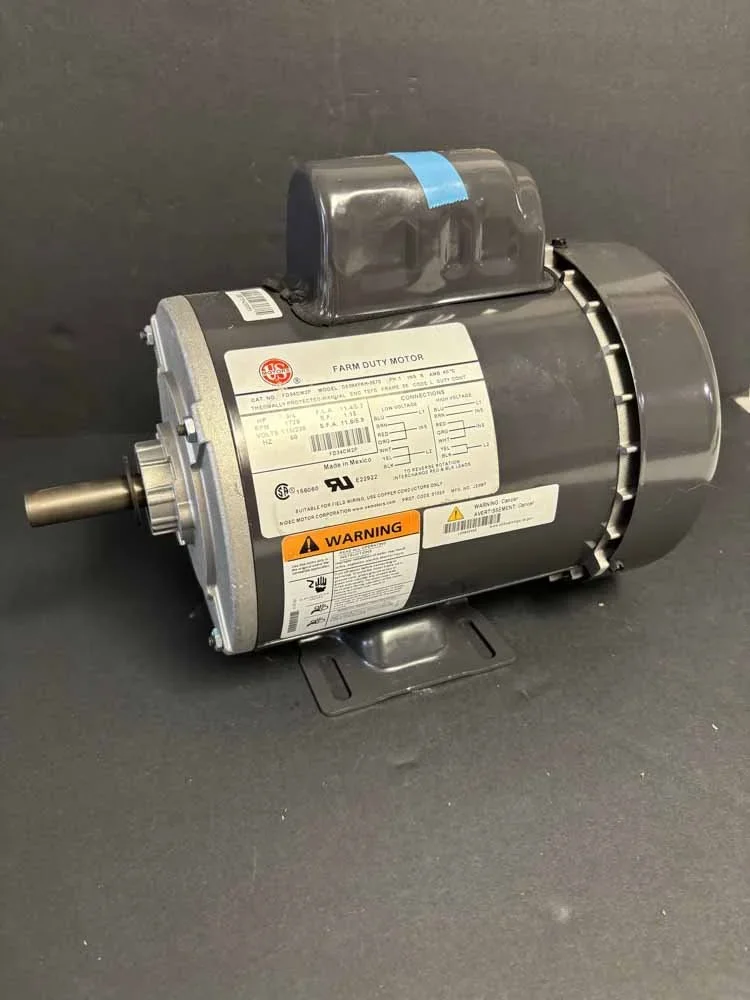 3/4 HP Scraper Motor