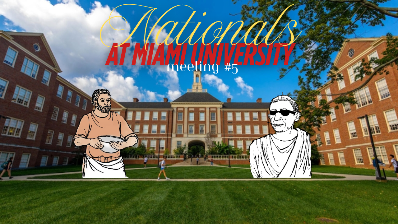 Nationals Meeting #5