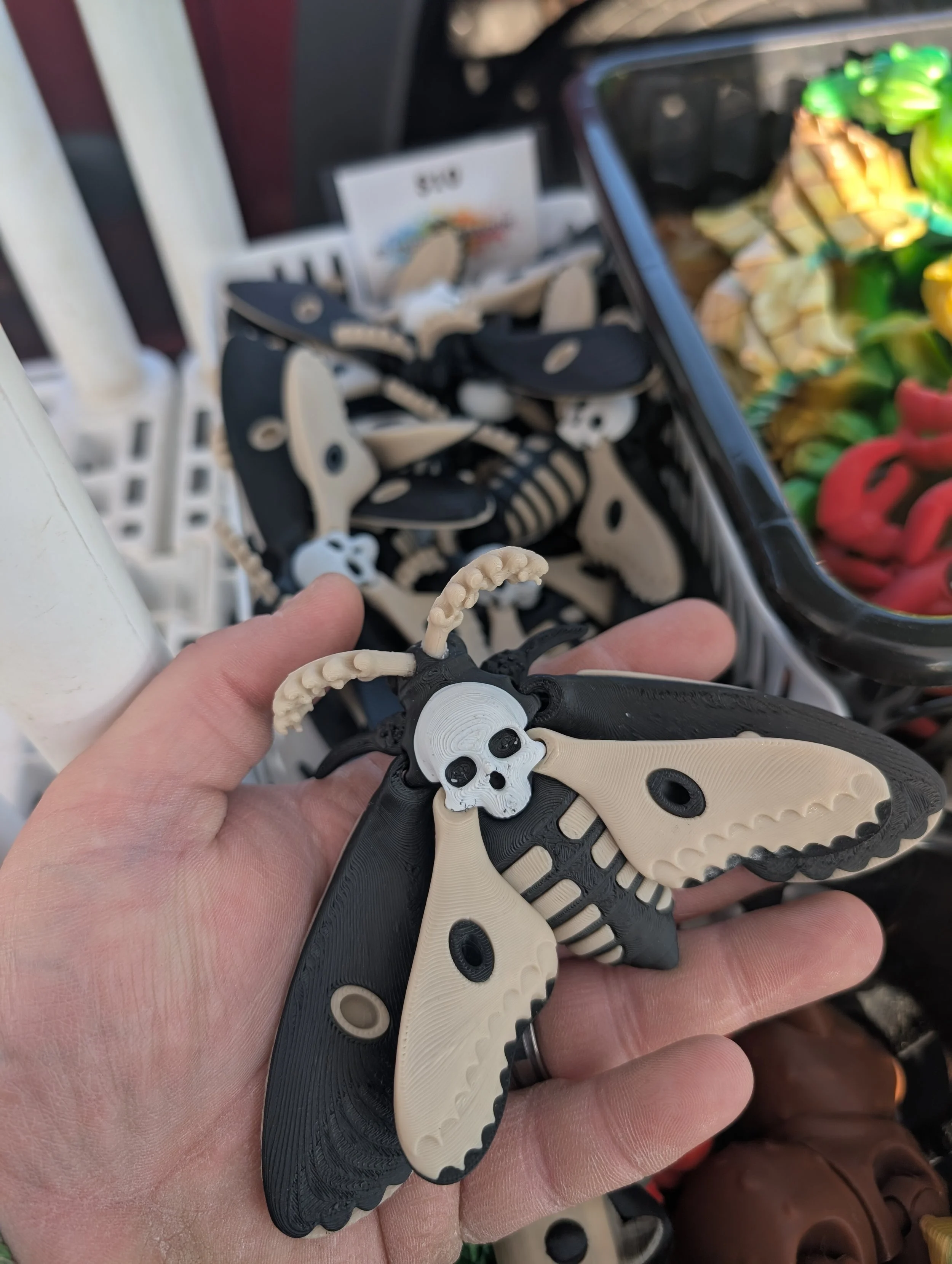 Death's Head Hawk Moth Fidget
