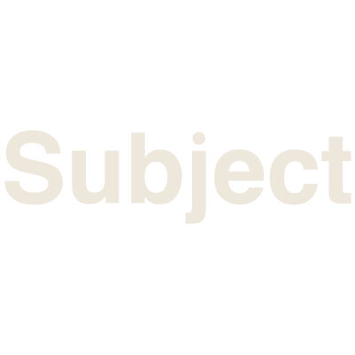 Subject logo