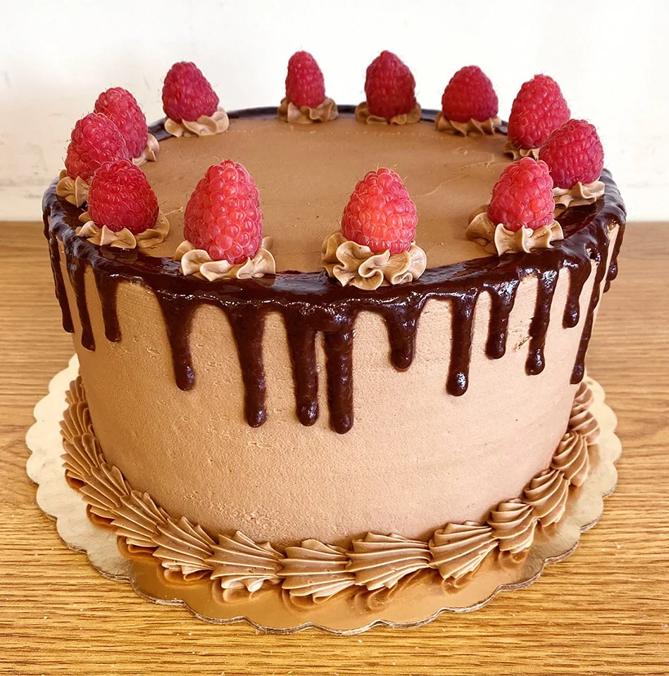 Raspberry Truffle — The Bake Shoppe Des Moines Bakery, Cakes, Cookies and Pastries