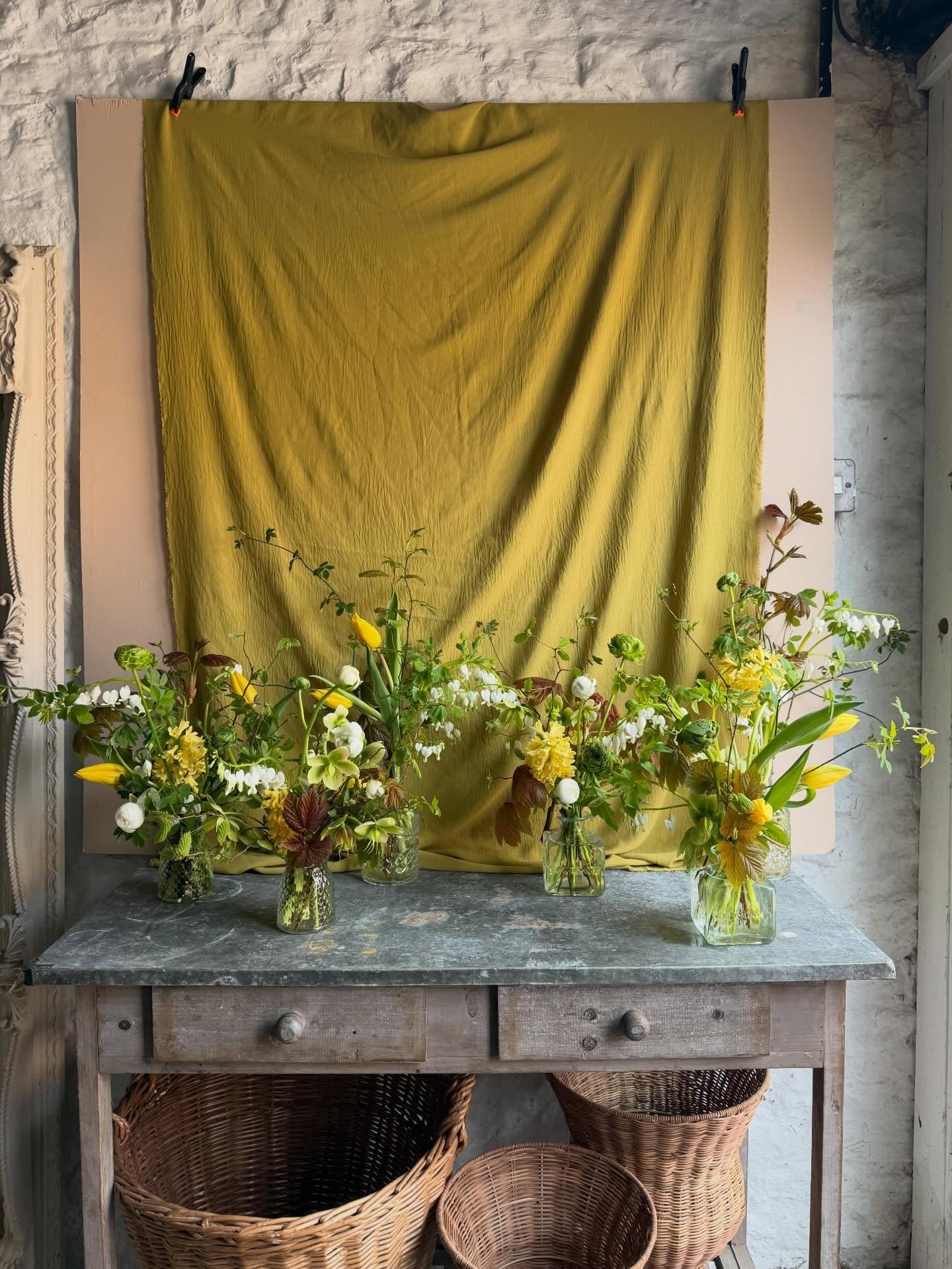 Studio scenes. 

Green and yellow for baby shower a couple of weeks ago 💚💛