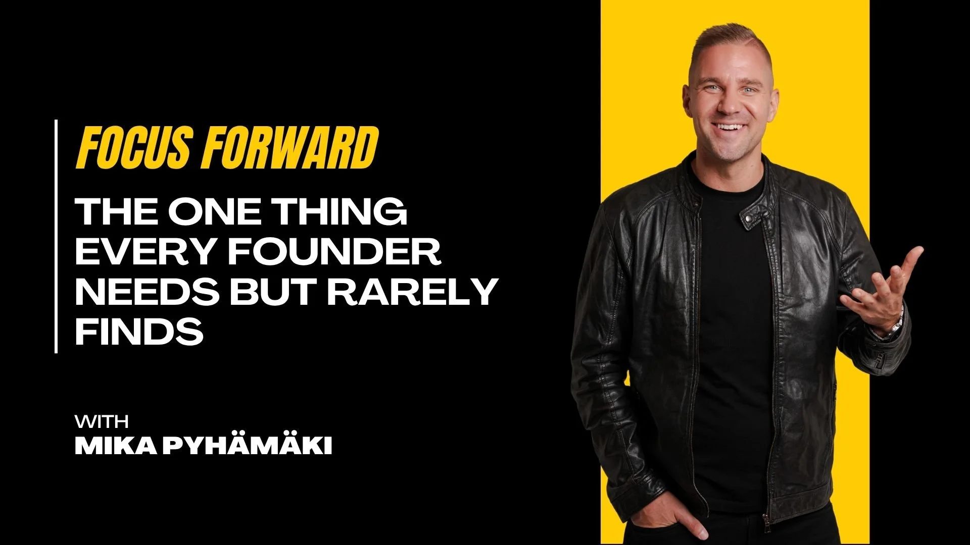 One Thing Every Founder Needs, But Rarely Finds