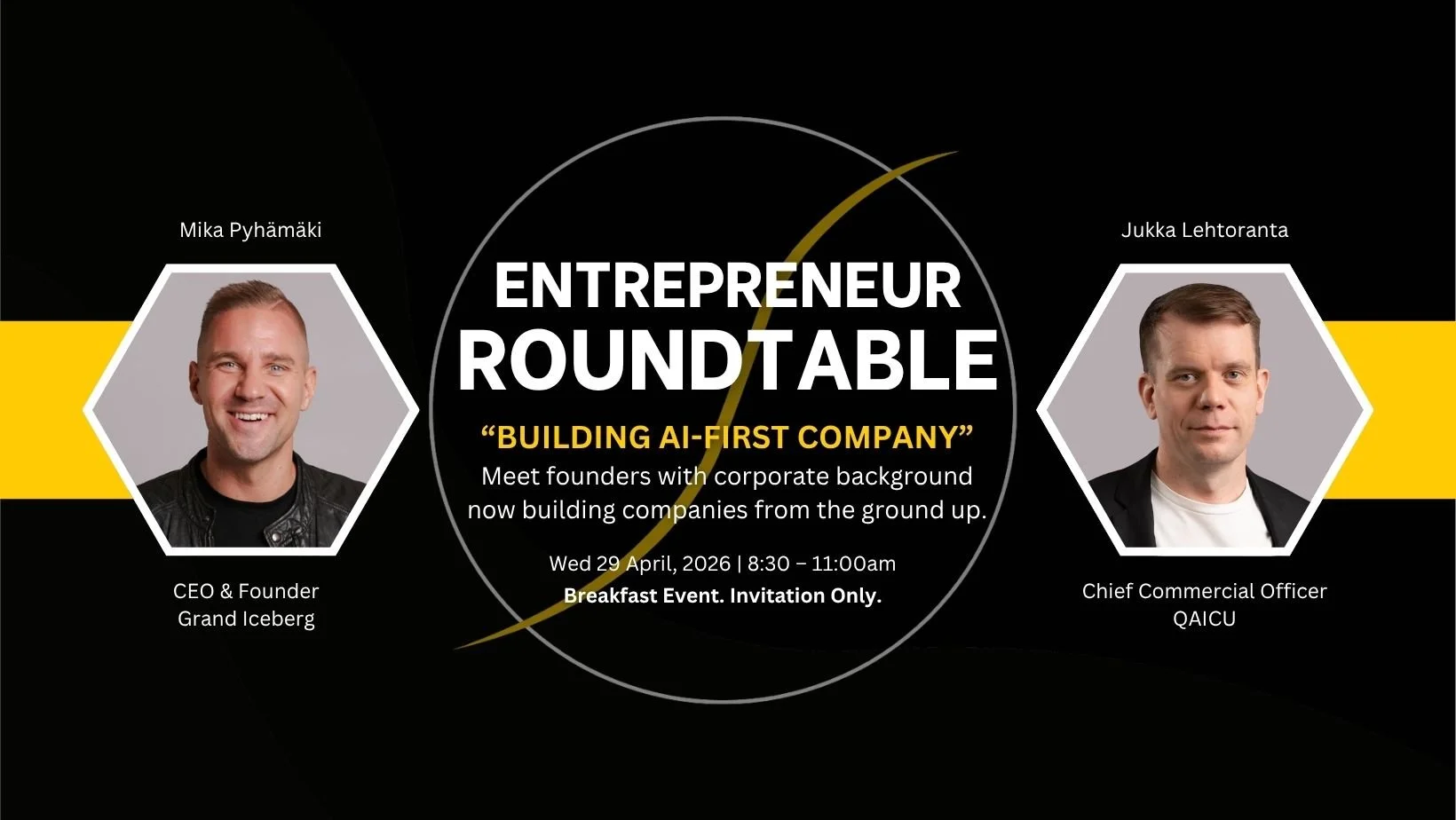 Entrepreneur Roundtable #4 with QAICU