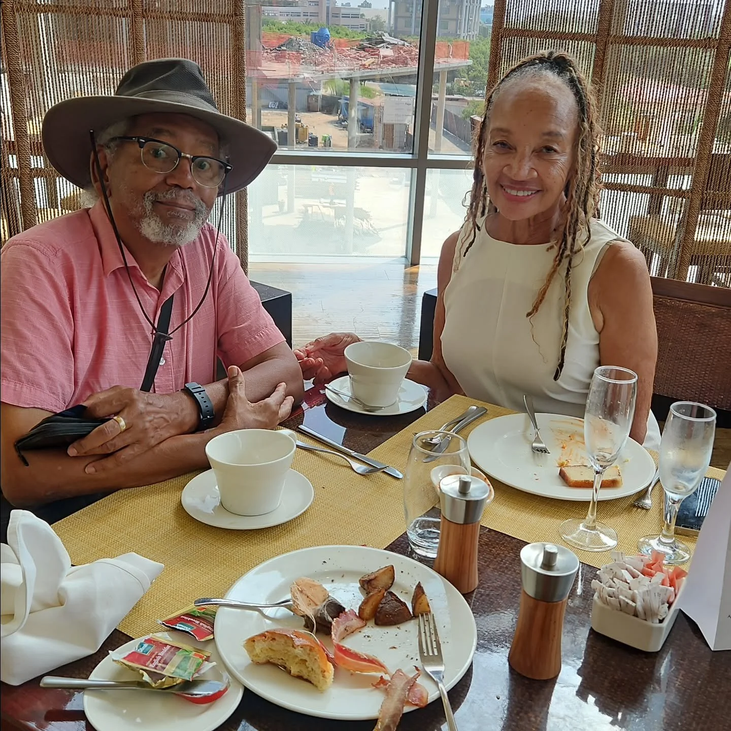 GPS was honored to have this Amazing Couple on our Journey in Ghana. #ghana #seniors #african