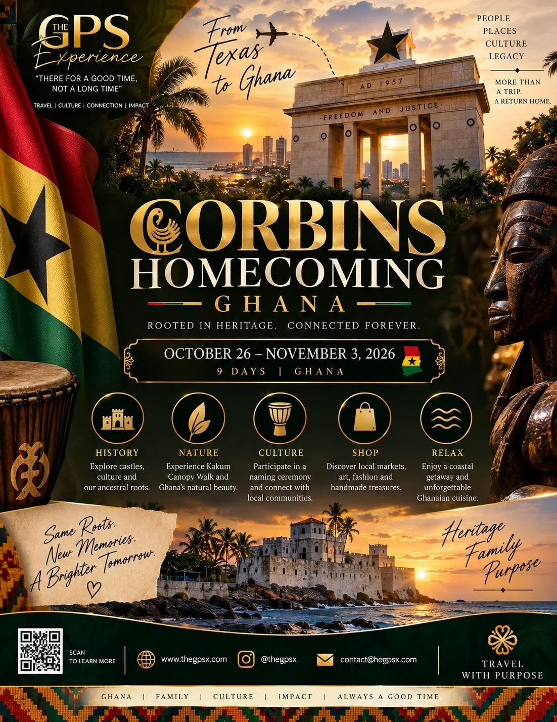 Corbins Homecoming - Ghana 2026