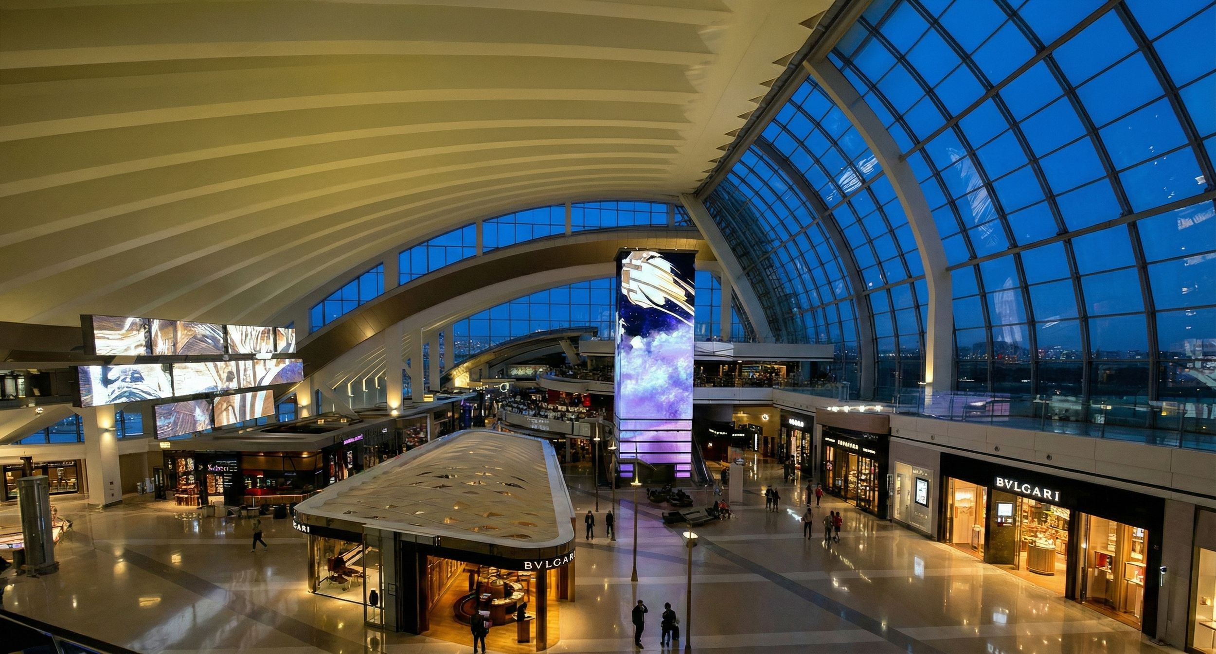 Aéroport de Los Angeles, œuvre digitale en lieu de vie