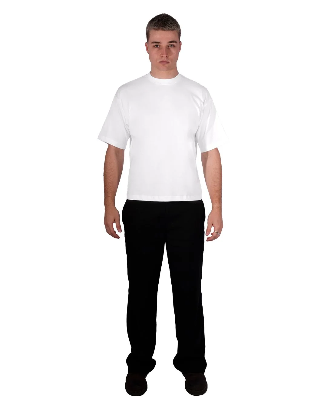 Box Fit T Shirt - White