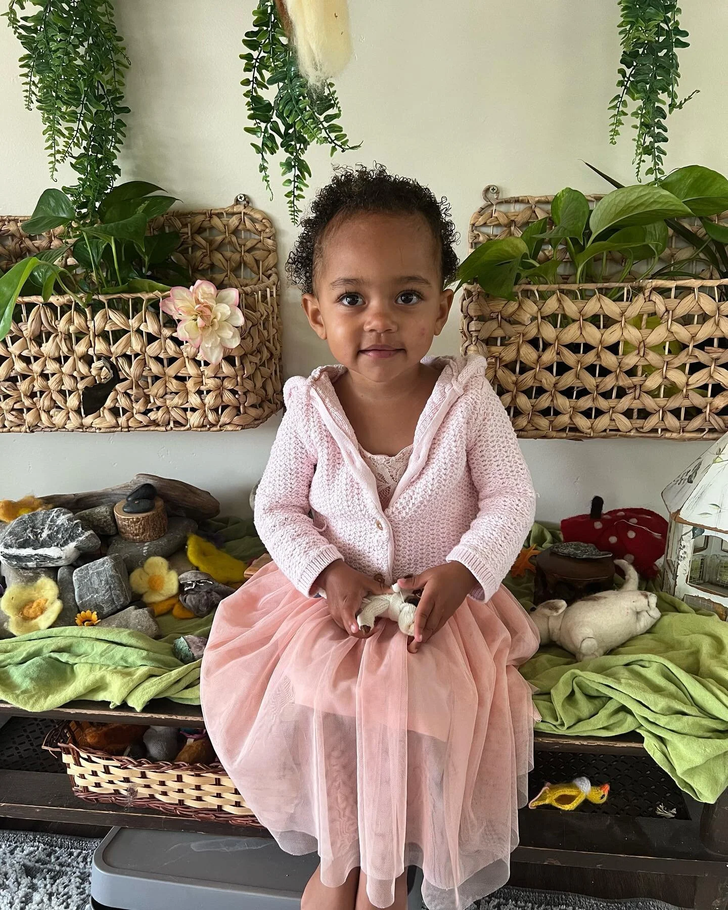 And just like that summer 2023 comes to an end and preschool begins at our favorite place @little.sprouts.preschool You&rsquo;re a rockstar Namiri, go get&rsquo;em girl!