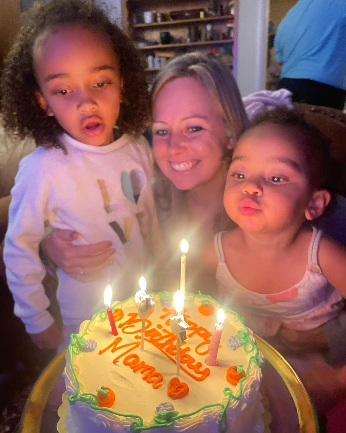 Celebrating another trip around the sun with these 2 beauties. No matter what they make everything better. Blessed beyond words! 🎉💜🎂