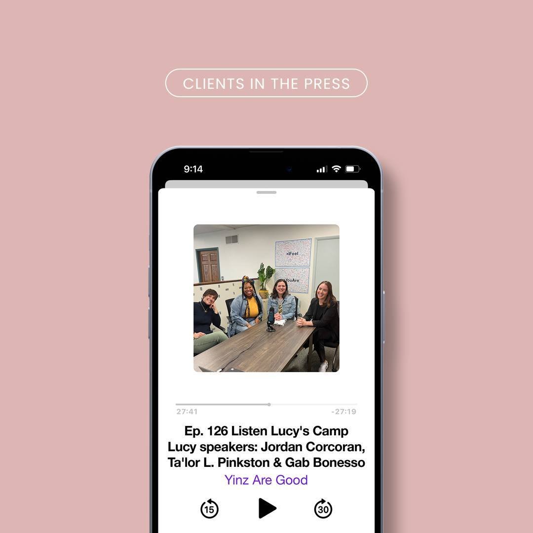 @yinzaregood had a captivating conversation with our founder and CEO, @_jordancorcoran_, delving into her mental health organization, @listenlucy, and its inaugural free mental health conference, Camp Lucy, which is scheduled for May 8, 2024! Joining