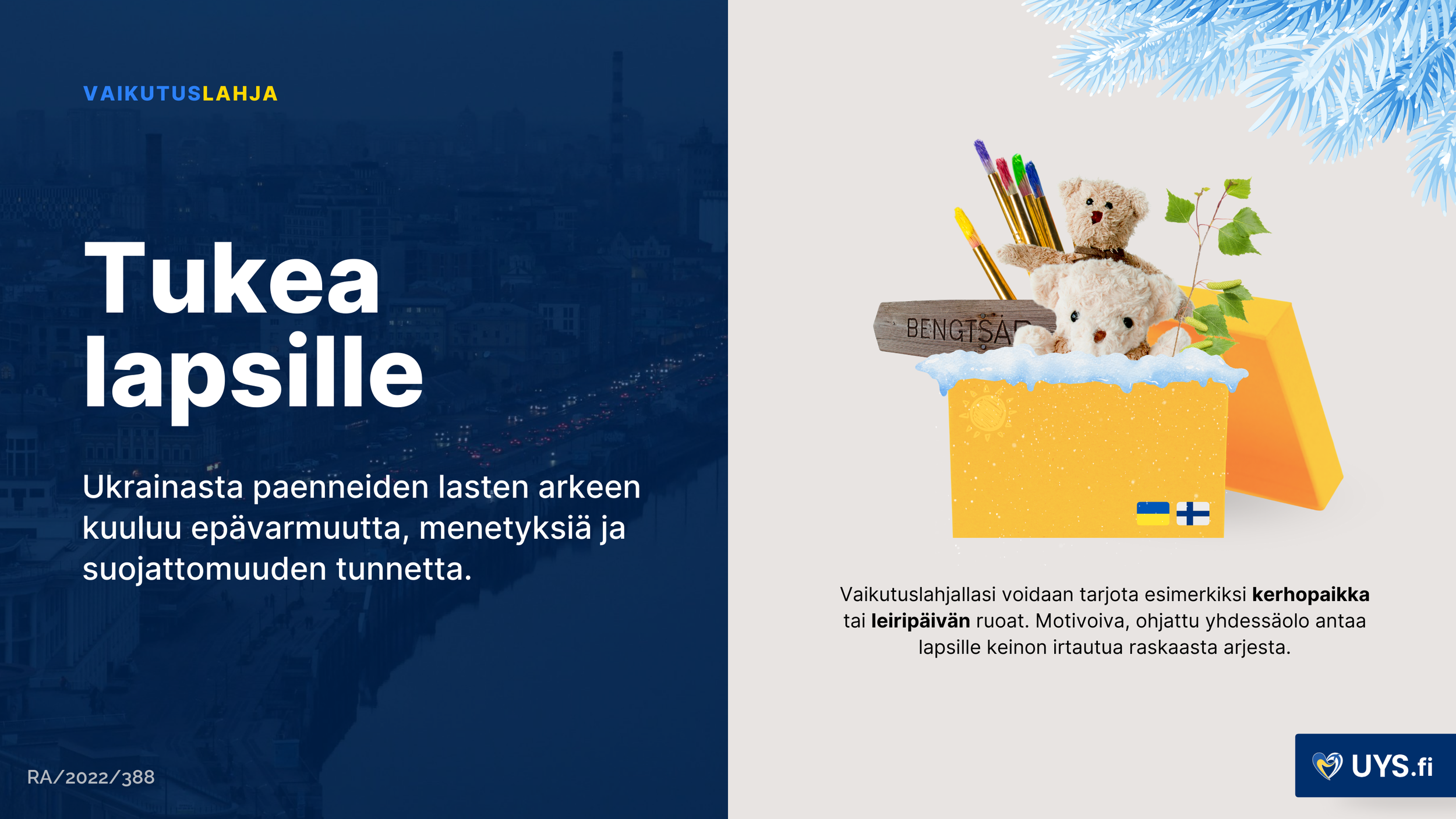 Kortti: Tukea lapsille