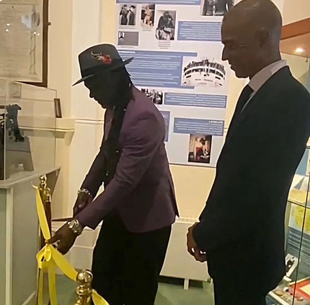Levi Roots cutting the ribbon to the exhibition.jpg