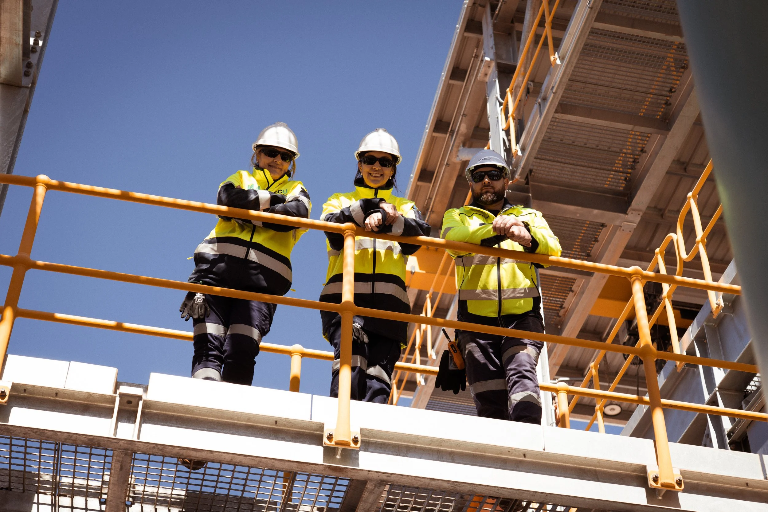 Mining staff and ECU team working together on the Better Together Platform