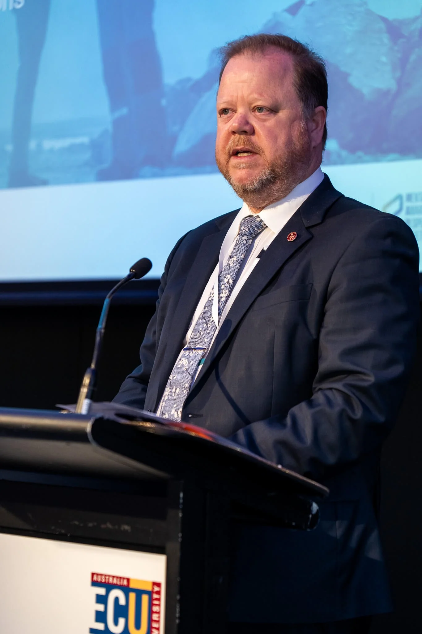 Corporate event photography coverage of the ECU MARS Centre Research Showcase.